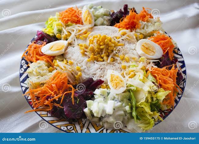 Insalata di riso alla magrebina