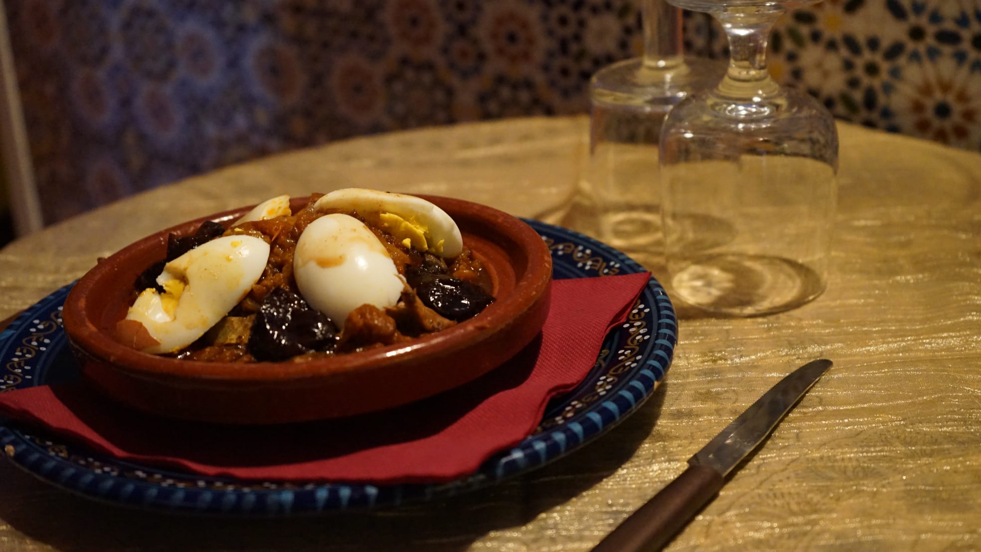 Tajine de “ La Casbah” (con carne)
